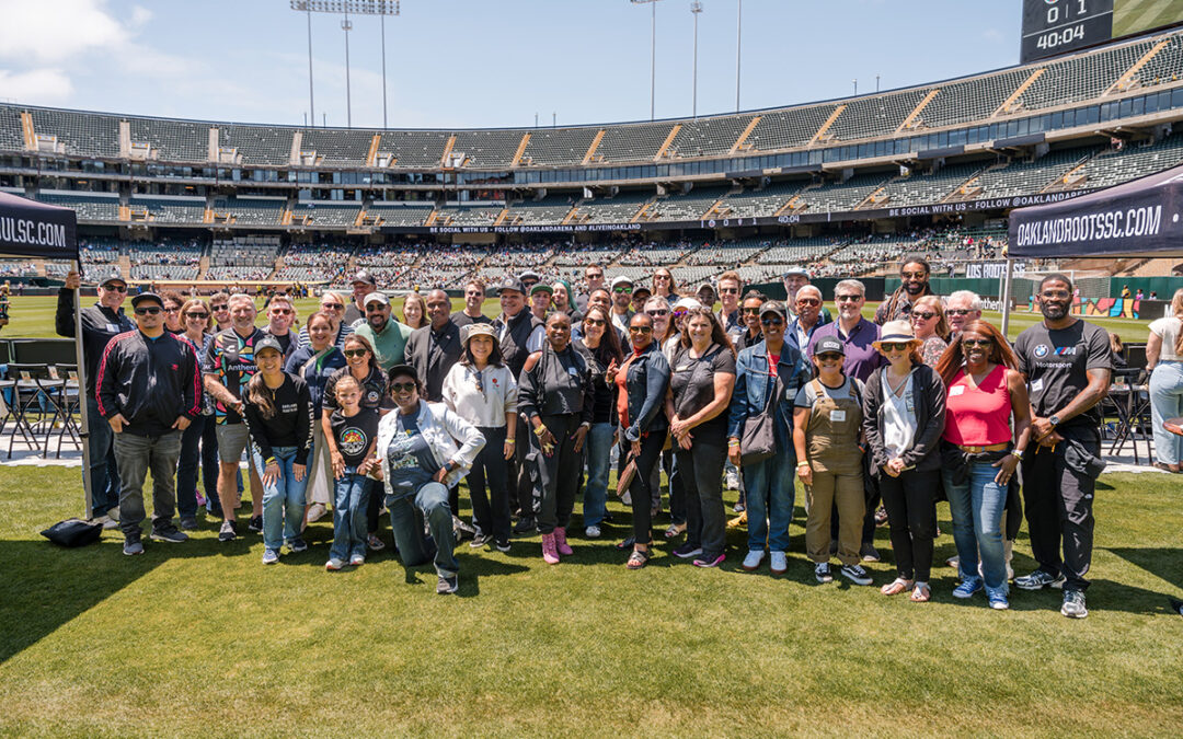 Roots gameday group photo