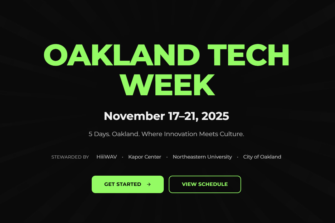 Oakland Tech Week event 2026 Oakland Tech Week event 2026